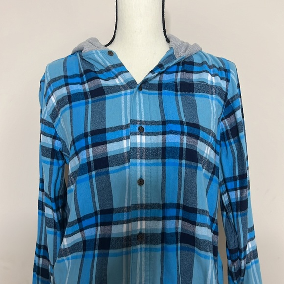 Kid Hoodie Plaid - Picture 3 of 6